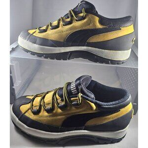 Puma Athletic Hiking Shoes Yellow & Black Sneakers
